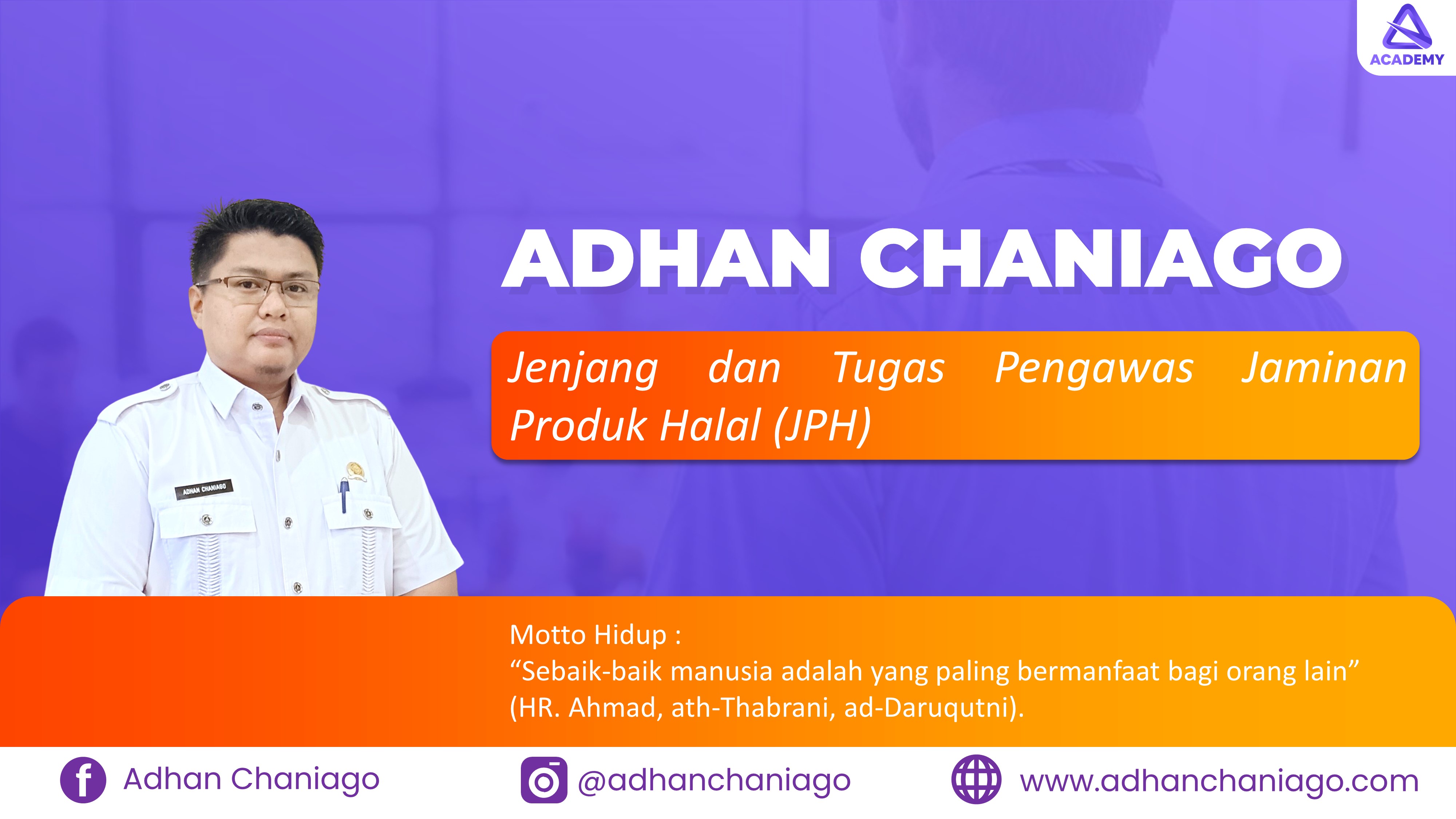 Jenjang dan Tugas Pengawas Jaminan Produk Halal (JPH)